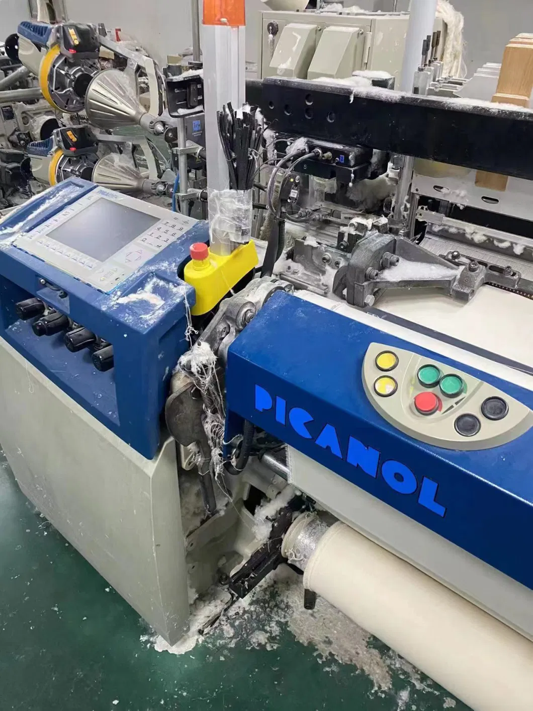 Used Second Hand Picanoll Omni Plus 800-2-P Width 280cm Used Air Jet Airjet Looms Year 2016 Staubli 1681 E2* Drc*